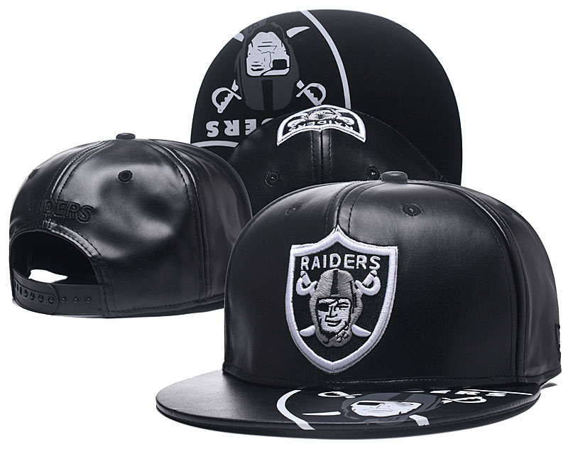 NFL Oakland Raiders Stitched Snapback Hats 037